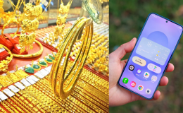 Giá vàng hôm nay tối 18/9 tiếp đà tăng, vàng SJC chạm mức 147,6 triệu đồng, Samsung S25 Plus rẻ bèo