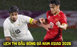 Lịch thi đấu bóng đá nam ASIAD 2026 mới nhất 18/9 - U23 Việt Nam thắng đậm U23 Philippines?