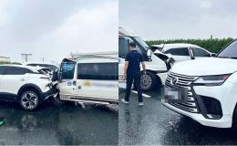 Thông tin đáng chú ý về tài xế và chiếc Lexus chèn ép xe khác trên cao tốc, gây tai nạn liên hoàn