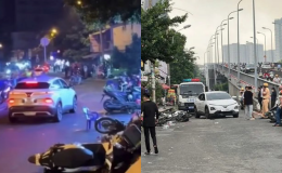 TP HCM: Lý do ô tô tông loạt xe máy dưới chân cầu Chữ Y, nhân chứng kể lại dấu hiệu lạ của tài xế