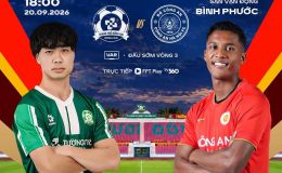 Lịch thi đấu bóng đá Việt Nam hôm nay 20/9: Công Phượng đối đầu Đình Bắc; Hà Nội FC tiếp đón Đà Nẵng