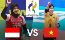 Lịch thi đấu bóng chuyền nữ ASIAD 2026 hôm nay 21/9 - Kênh phát sóng tuyển nữ Việt Nam đấu Indonesia
