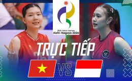 Link xem TRỰC TIẾP bóng chuyền nữ Việt Nam đấu Indonesia hôm nay 21/9 - VTV6 Trực tiếp bóng chuyền nữ ASIAD 2026