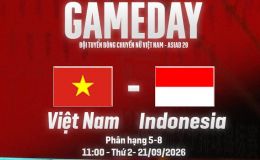 Xem trực tiếp bóng chuyền nữ Việt Nam vs Indonesia ở đâu, kênh nào? Link trực tiếp ASIAD 2026 hôm nay