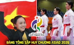 Bảng tổng sắp huy chương ASIAD 2026 mới nhất - Thể thao Việt Nam bay cao với tấm HCV đầu tiên