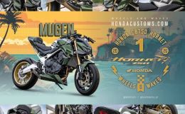 Honda Hornet 750 độ kiểu Mugen thắng lớn, đánh bại loạt đối thủ tại Honda Customs 2026