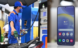 Giá xăng dầu hôm nay tối 25/9: Xăng E5 và E10 tăng hơn 1.200 đồng, dầu Diesel neo cao, Samsung S24 rẻ bèo