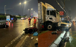 Thông tin ban đầu vụ Mercedes tông liên hoàn nhiều xe máy khiến 1 người tử vong ở TP HCM