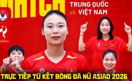 Link xem trực tiếp bóng đá nữ Việt Nam vs Trung Quốc 13h ngày 25/9 - VTV6 trực tiếp ASIAD 2026 hôm nay