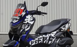 Yamaha NMAX Manga Edition gây sốt: Biến xe tay ga thành nhân vật truyện tranh tại MotoGP Nhật Bản