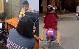 CSGT Hà Nội dùng camera AI làm rõ thiếu niên lạng lách, đánh võng bằng xe đạp công cộng
