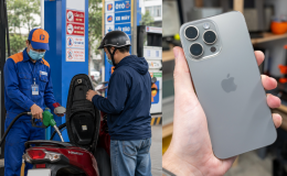 Giá xăng dầu hôm nay 27/9 tăng từ 276 - 1.451 đồng, E10 tăng liền 4 kỳ, giá iPhone 15 Pro Max có giảm?