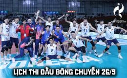 Lịch thi đấu bóng chuyền hôm nay 26/9: Kênh phát sóng tuyển Việt Nam đấu Ấn Độ tại ASIAD 2026