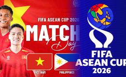 Lịch thi đấu bóng đá FIFA ASEAN Cup 2026 hôm nay 26/9- Kênh xem trực tiếp ĐT Việt Nam vs Philippines