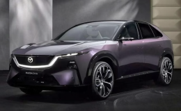 Mazda CX-6e sắp ra mắt: 'Chung mâm' Tesla Model Y, nhiều công nghệ, màn hình 26,45 inch, chạy 600 km