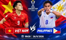 TRỰC TIẾP bóng đá Việt Nam hôm nay 26/9 - Link xem trực tiếp ĐT Việt Nam vs Philippines mới nhất