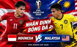 Dự đoán kết quả, tỷ số Indonesia vs Malaysia - Nhận định bóng đá FIFA ASEAN Cup 2026 hôm nay 28/9