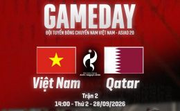 Xem trực tiếp bóng chuyền Việt Nam đấu Qatar ở đâu, kênh nào? VTV trực tiếp ASIAD 2026 hôm nay 28/9