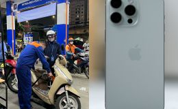 Giá xăng dầu hôm nay tối 29/9: Xăng E10 tăng gần 5.000 đồng/lít trong tháng 9, iPhone 15 Pro Max vua Titan giá rẻ