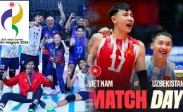 Lịch thi đấu, kênh phát sóng bóng chuyền ASIAD 2026 hôm nay 1/10: ĐT Việt Nam 'đại chiến' UZbekistan