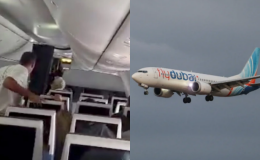 Máy bay Flydubai chở 174 người lao dốc dữ dội, hành khách dùng dây tai nghe khống chế kẻ tấn công