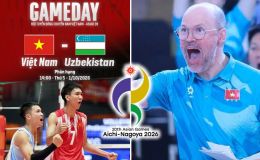 VTV trực tiếp bóng chuyền nam ASIAD 2026 - Link xem trực tiếp Việt Nam vs Uzbekistan hôm nay 1/10