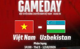 Xem trực tiếp bóng chuyền Việt Nam vs Uzbekistan ở đâu, kênh nào? Link trực tiếp ASIAD 2026 hôm nay