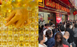 Bảng giá vàng hôm nay 2/10: Vàng SJC vàng 9999 sáng giảm trưa lại tăng vọt, giá cả chao đảo liên tục