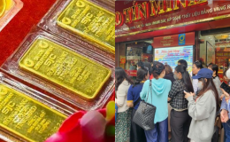 Cập nhật giá vàng hôm nay chiều 3/10: Vàng SJC vàng 9999 đảo chiều bất ngờ, thế giới giảm liên tục