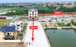 Cận cảnh biệt thự hàng trăm tấn ở Bắc Ninh được ‘thần đèn’ đã di dời 400m về vị trí mới 