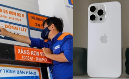 Giá xăng dầu hôm nay 5/10: Xăng tăng gần 200 đồng, Diesel giảm tới 780 đồng, iPhone 16 Pro Max hạ sâu