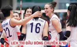Lịch thi đấu bóng chuyền hôm nay 4/10: Hà Nội Tasco đấu với BCTT BĐ19 ở giải VĐQG Việt Nam khi nào?