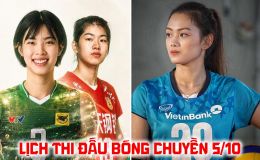 Lịch thi đấu bóng chuyền hôm nay 5/10: VTV Bình Điền Long An đấu Vietinbank ở giải VĐQG Việt Nam khi nào?