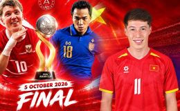 Lịch phát sóng FIFA ASEAN Cup 2026 hôm nay 5/10 - Kênh xem trực tiếp tuyển Thái Lan vs Indonesia