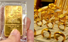 Giá vàng hôm nay 7/10 mới nhất: Vàng SJC vàng 9999 bất ngờ giảm, vàng thế giới đảo tăng trái ngược