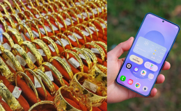 Giá vàng hôm nay tối 6/10: Thị trường trong nước ảm đạm, người đu đỉnh lỗ nặng, Samsung S25 Plus giá có rẻ?