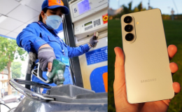 Giá xăng dầu hôm nay 8/10 tăng từ 102 - 919 đồng, riêng có 1 loại dầu giảm gần 800 đồng, Samsung S26 hạ nhiệt