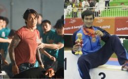 Nhà vô địch SEA Games qua Mỹ làm nail, chạy shipper mưu sinh, nay về nước là diễn viên phim 300 tỷ
