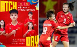 Kết quả, tỷ số U17 Việt Nam vs U17 Kyrgyzstan hôm nay 11/10 - VL U17 châu Á 2027: Cột mốc lịch sử