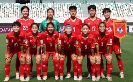 Lịch phát sóng bóng đá U17 Việt Nam vs Kyrgyzstan mới nhất - Kênh xem trực tiếp VL U17 nữ châu Á 2027