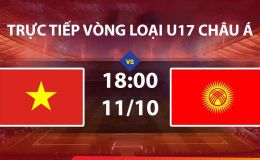 Link xem TRỰC TIẾP bóng đá U17 Việt Nam vs Kyrgyzstan hôm nay 11/10 - TV360 phát sóng VL U17 nữ châu Á