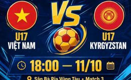 TRỰC TIẾP bóng đá Việt Nam hôm nay 11/10 - Link xem trực tiếp U17 nữ Việt Nam vs U17 nữ Kyrgyzstan