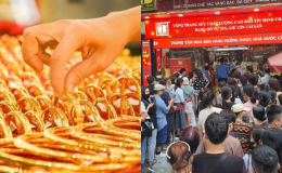 Cập nhật giá vàng hôm nay 12/10: Vàng miếng vàng nhẫn bất ngờ tăng sốc phiên sáng theo đà thế giới