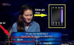 Câu hỏi khiến 100% khán giả Ai Là Triệu Phú trả lời sai, đáp án chính xác gây bất ngờ