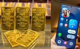 Giá vàng hôm nay tối 13/10: Giá mua tiếp tục giảm nới rộng chênh lệch mua bán, Samsung S25 giảm giá