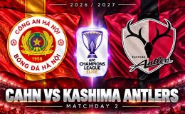 TRỰC TIẾP bóng đá CAHN vs Kashima Antlers hôm nay 13/10 - Link xem Cup C1 châu Á trên FPTplay, TV360