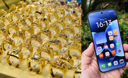 Giá vàng hôm nay trưa 14/10: Vàng SJC giảm 1 triệu đồng, vàng 9999 biến động trái chiều, Xiaomi 17T Pro rẻ bèo