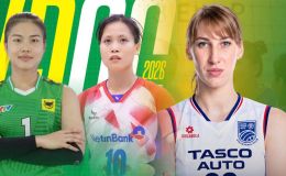 Lịch thi đấu bóng chuyền nữ VĐQG 2026 hôm nay 14/10: VTV BĐ Long An thắng dễ; Hà Nội Tasco thoát thua