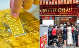 Bảng giá vàng hôm nay 17/10: Vàng SJC vàng 9999 vừa tăng đã giảm ngay, giá cả diễn biến bất lợi!
