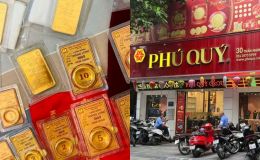 Giá vàng hôm nay chiều 17/10: Vàng trong nước đồng loạt giảm, vàng nhẫn DOJI vẫn chênh 4 triệu đồng
